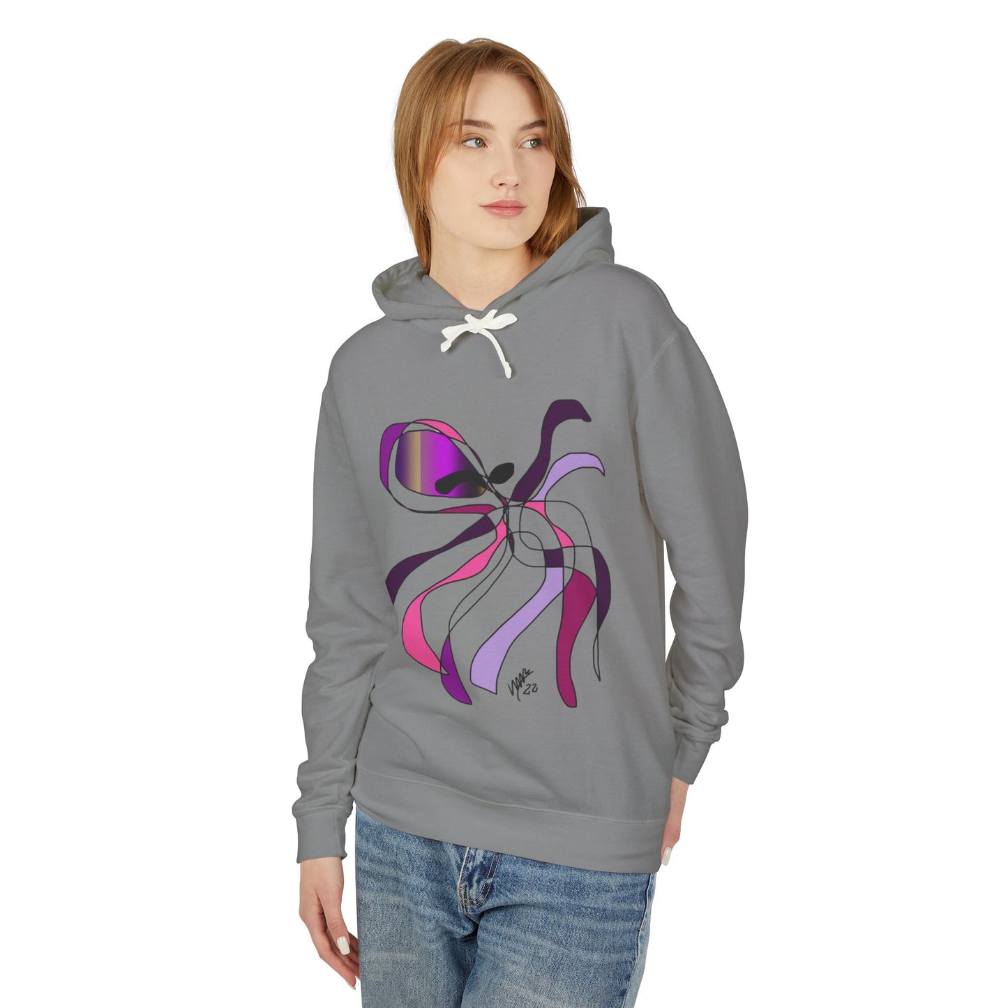 Unisex Lightweight Hoodie OCTUPUS - PULPO