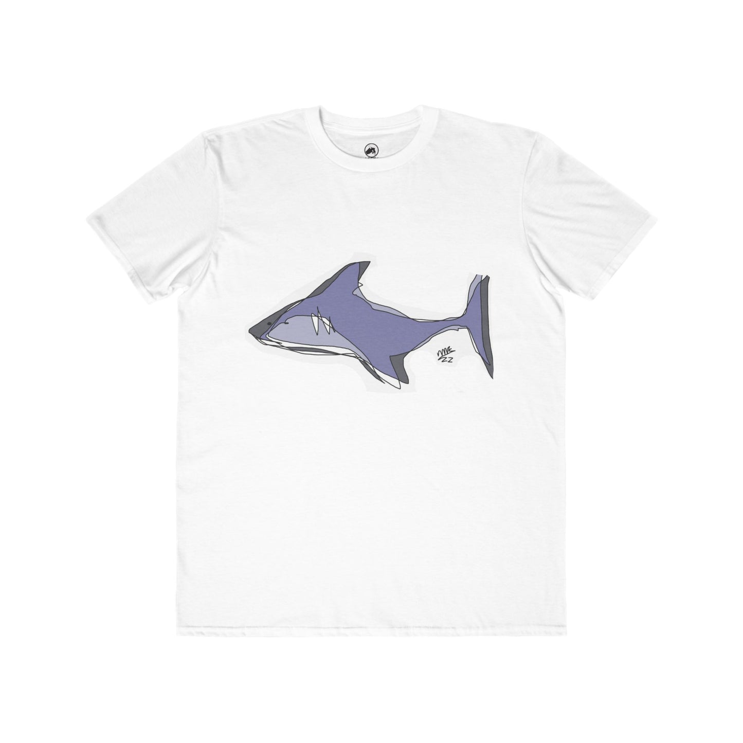 Men's Lightweight Fashion Tee - Shark / Tiburon