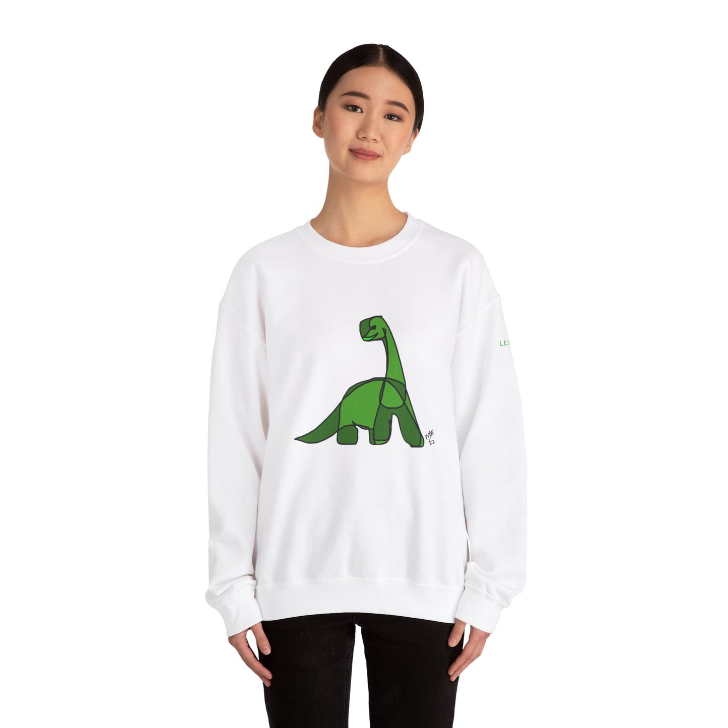 Black Brontosaurio sweater