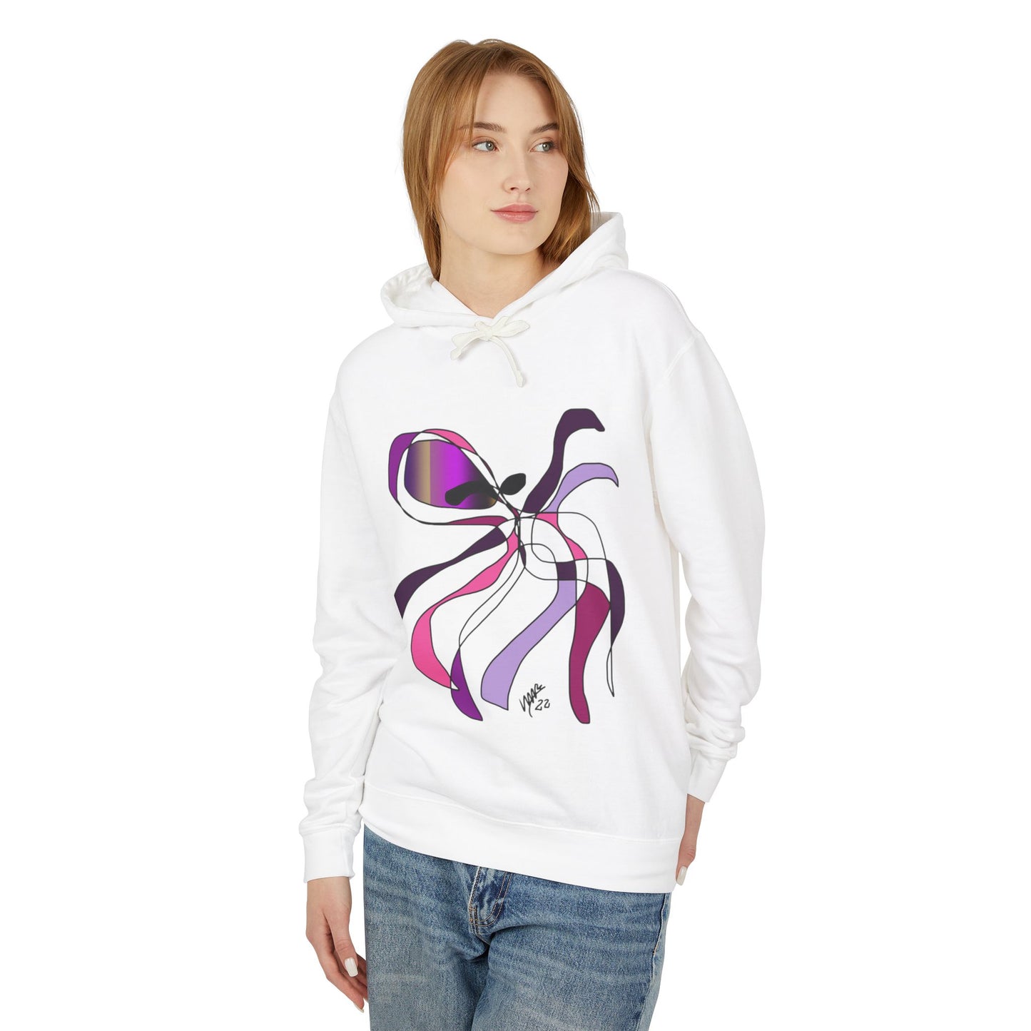 Unisex Lightweight Hoodie OCTUPUS - PULPO