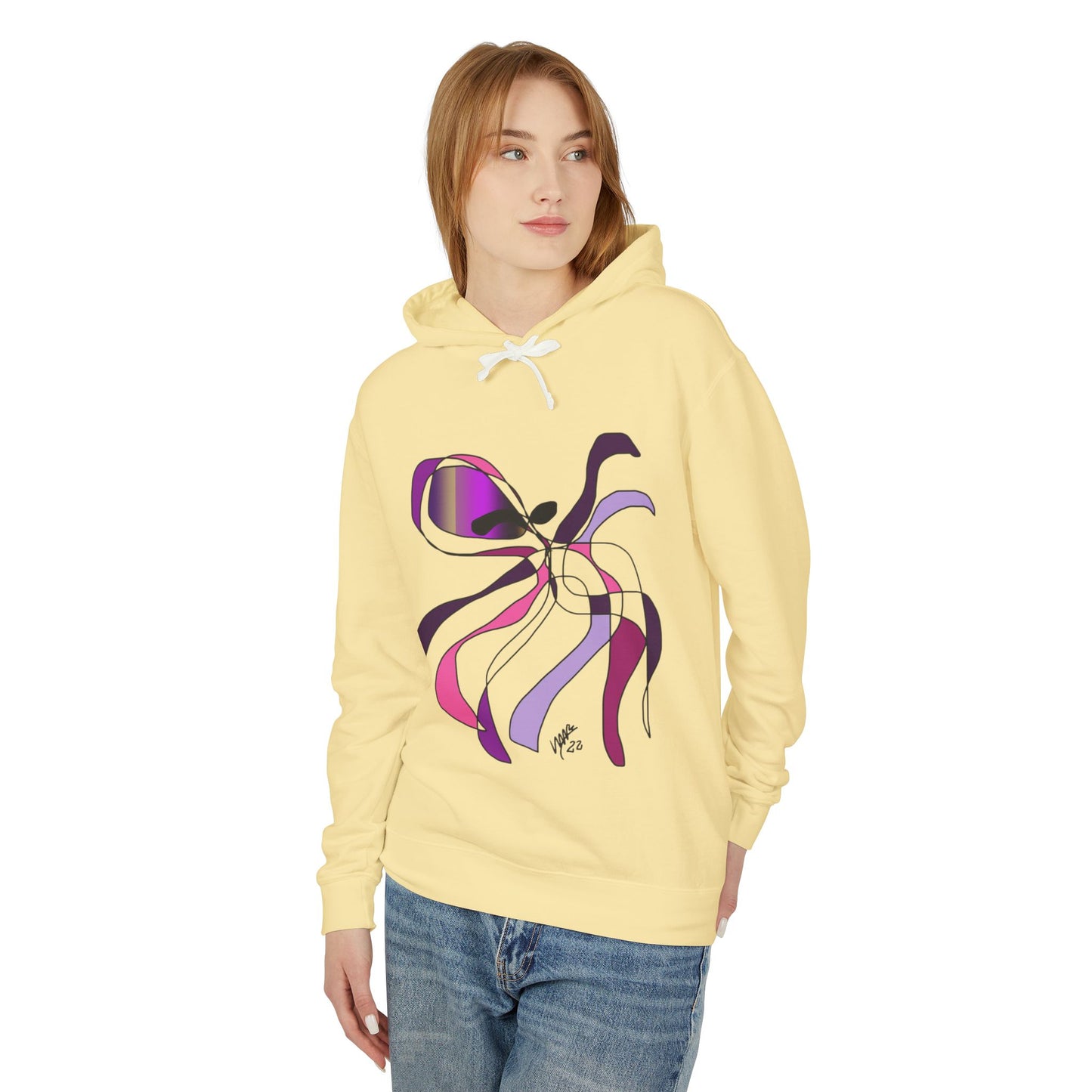 Unisex Lightweight Hoodie OCTUPUS - PULPO