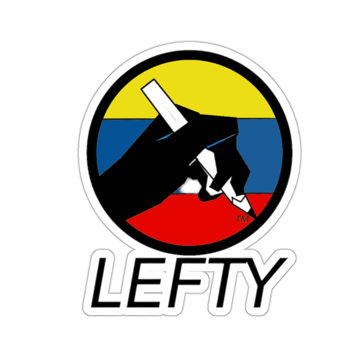 LEFTY BY MAE V Stickers