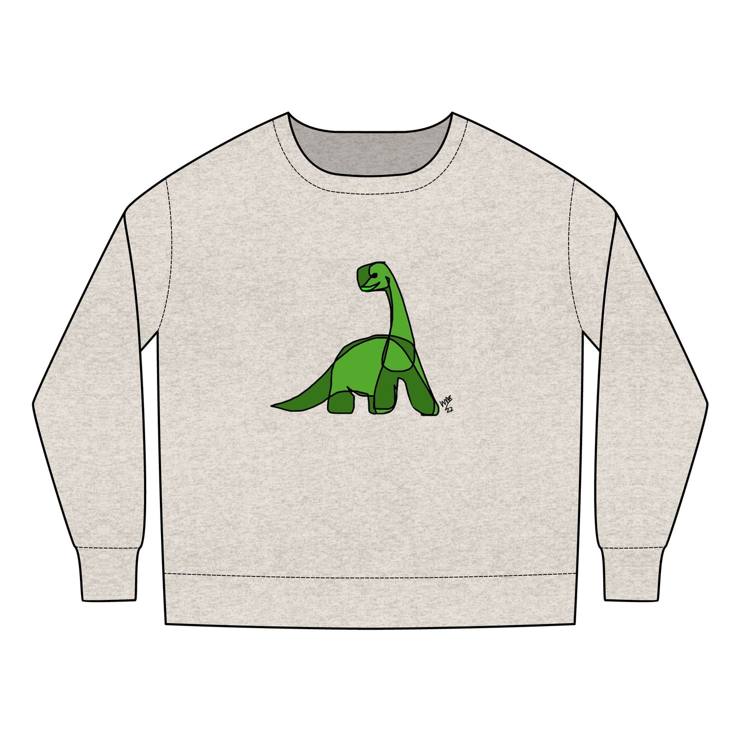 Kids Brontosaurio Sweatshirt