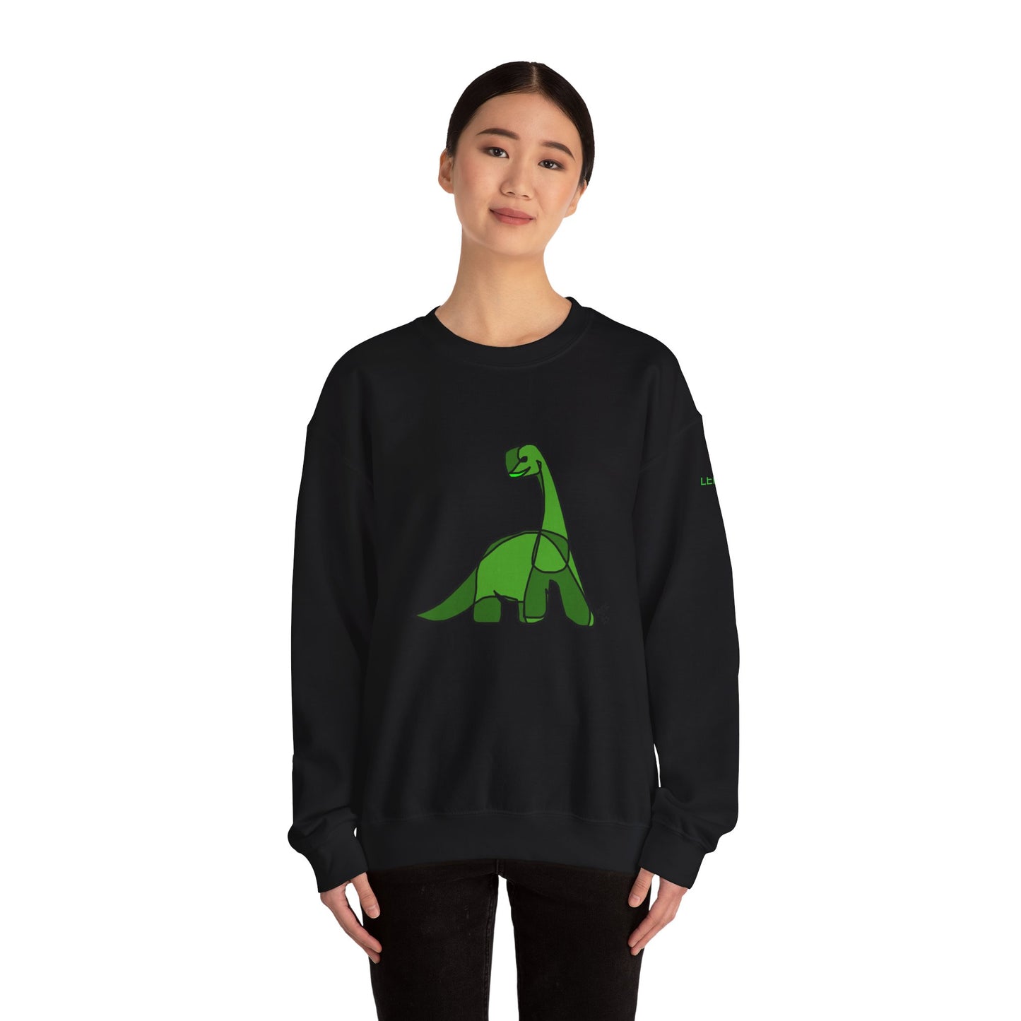 Black Brontosaurio sweater