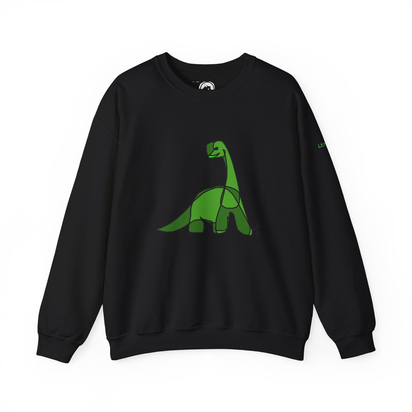 Black Brontosaurio sweater